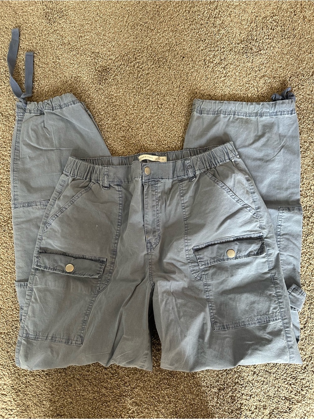 Altar'd State Slate Gray Cargo Joggers